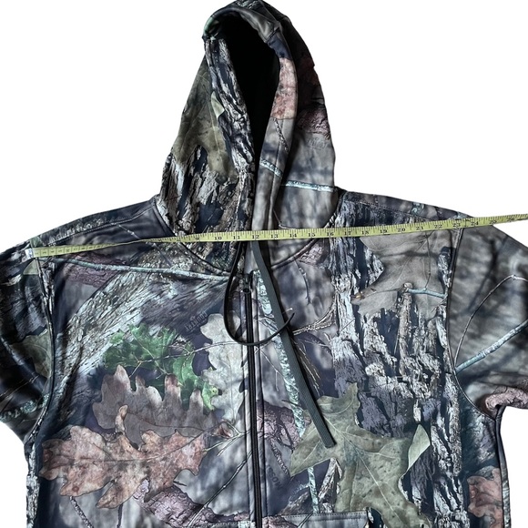 Red Head Brand Co. Camo Zip Up Hoodie Mossy Oak L EUC - Picture 7 of 13